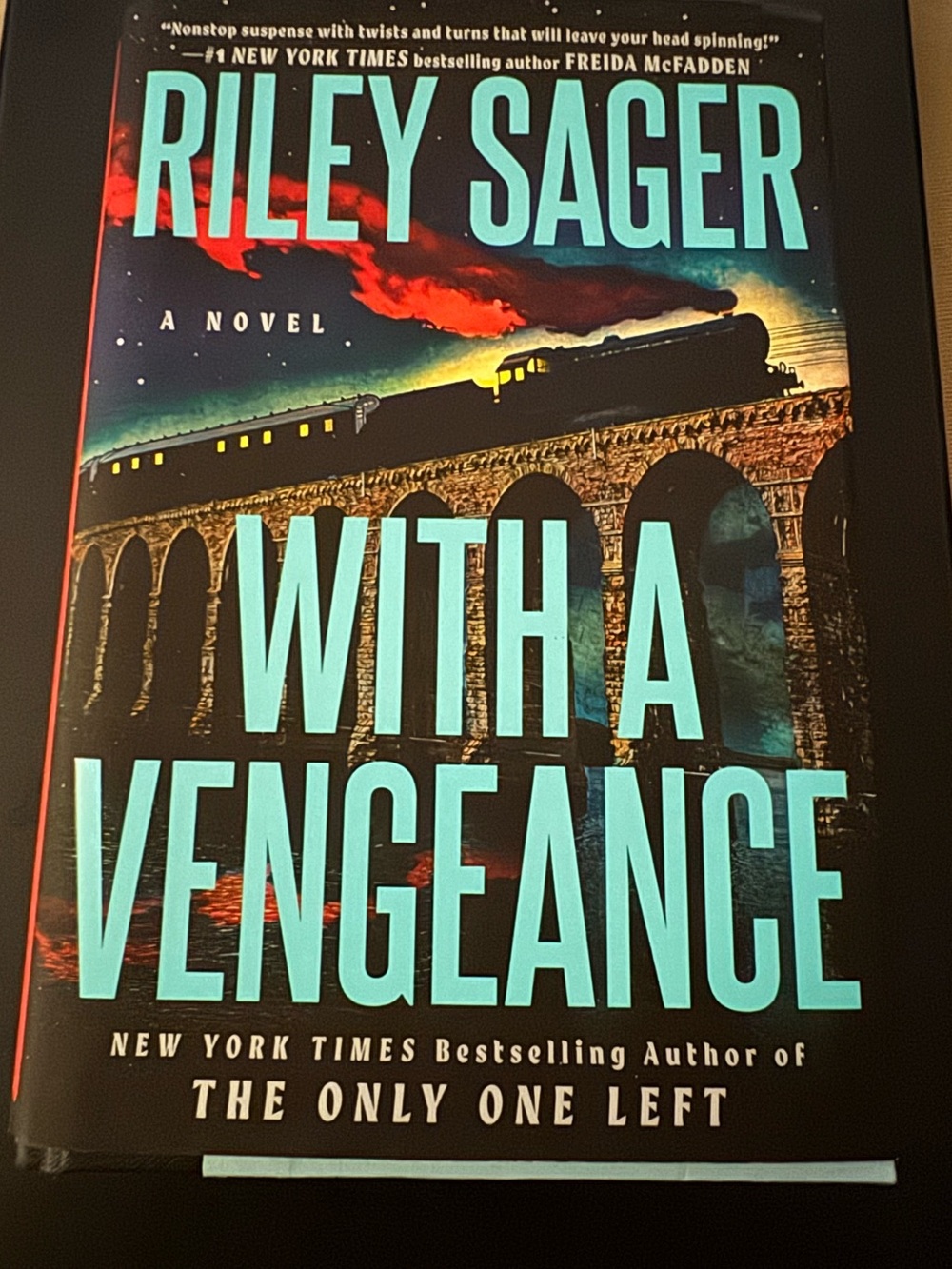 "With a Vengeance" Hardcover Book